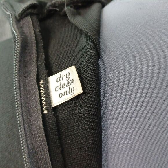 Pendleknit By Pendleton  Black Turtle Neck Dress VINTAGE - Picture 9 of 14